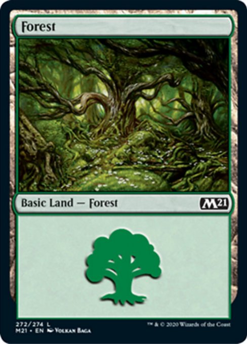 Forest [Core Set 2021] - Destination Retro
