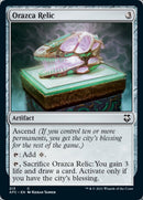 Orazca Relic [Dungeons & Dragons: Adventures in the Forgotten Realms Commander] - Destination Retro