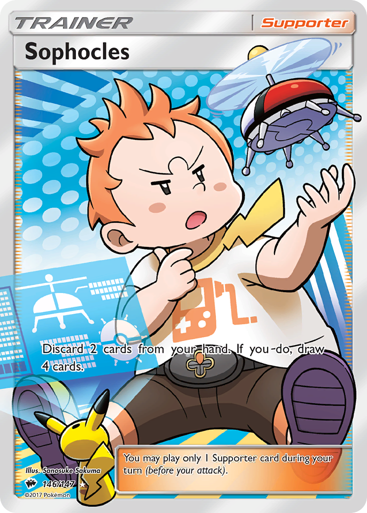Sophocles (146/147) [Sun & Moon: Burning Shadows] - Destination Retro