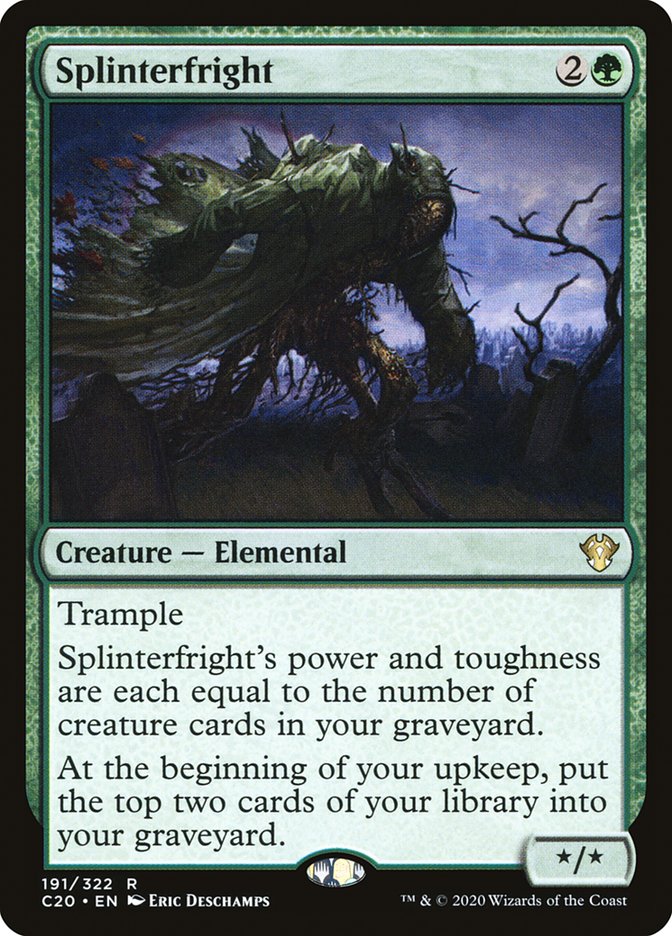 Splinterfright [Commander 2020] - Destination Retro