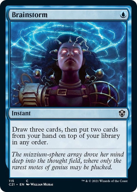 Brainstorm [Commander 2021] - Destination Retro