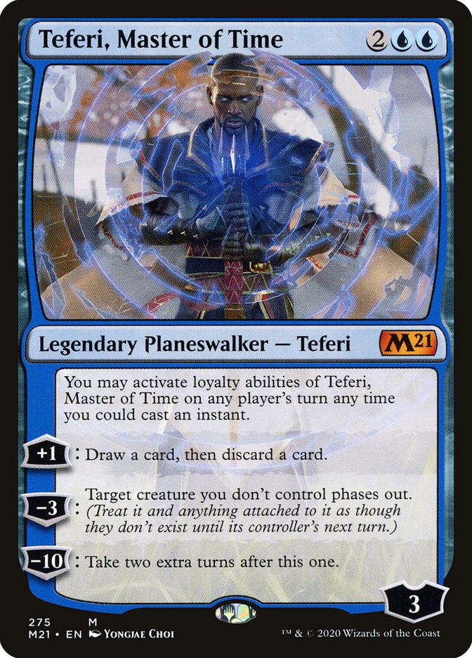 Teferi, Master of Time (275) [Core Set 2021] - Destination Retro