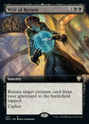 Writ of Return (Extended Art) [Streets of New Capenna Commander] - Destination Retro