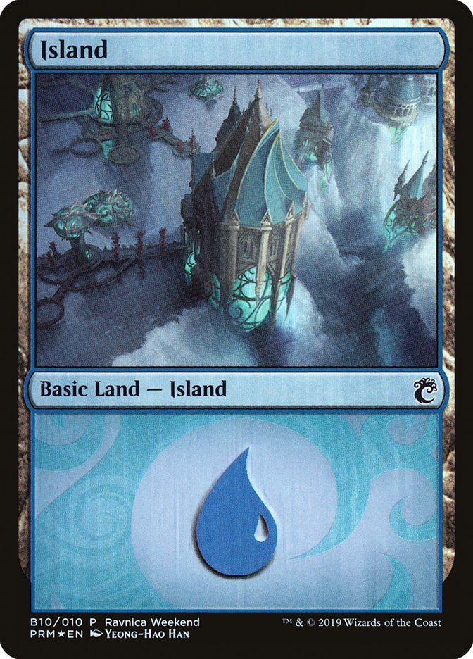 Island (B10) [Ravnica Allegiance Guild Kit] - Destination Retro