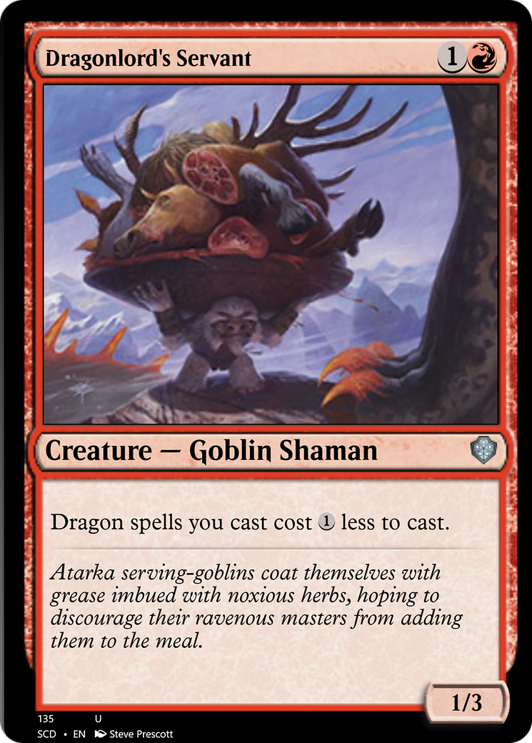 Dragonlord's Servant [Starter Commander Decks] - Destination Retro