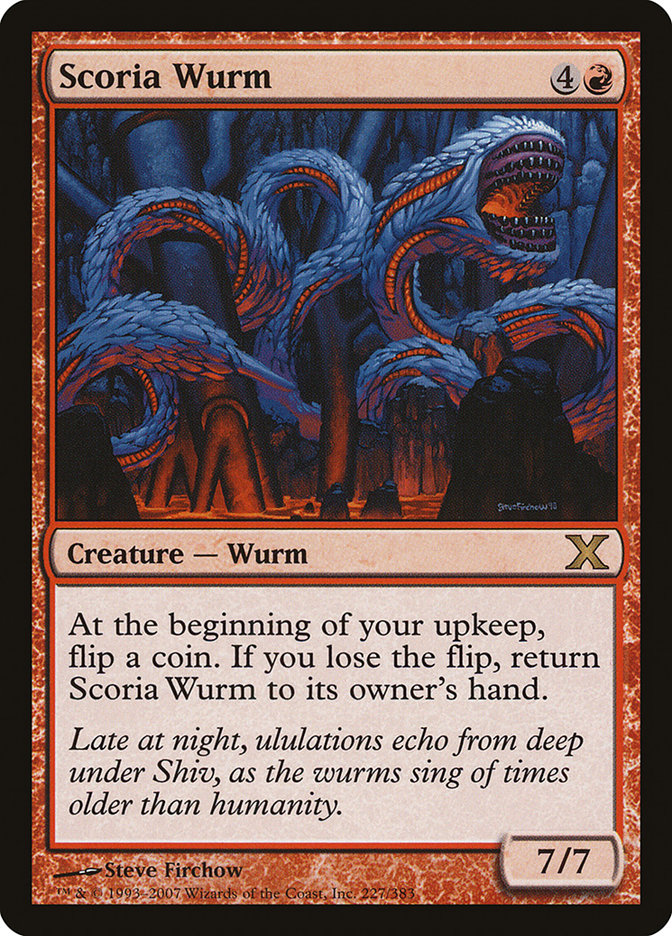 Scoria Wurm [Tenth Edition] - Destination Retro