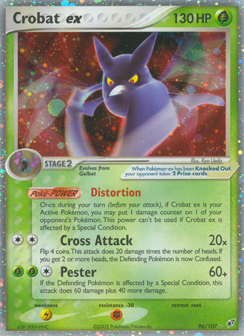 Crobat ex (96/107) [EX: Deoxys] - Destination Retro