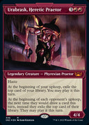 Urabrask, Heretic Praetor (Showcase Art Deco Foil Etched) [Streets of New Capenna] - Destination Retro
