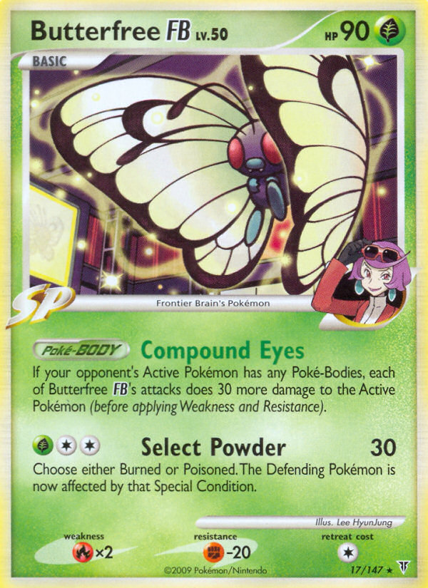 Butterfree FB (17/147) [Supreme Victors] - Destination Retro