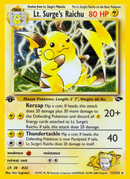 Lt. Surge's Raichu (11/132) [Gym Challenge 1st Edition] - Destination Retro