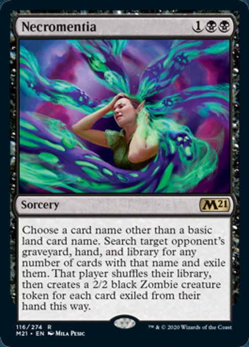 Necromentia [Core Set 2021] - Destination Retro