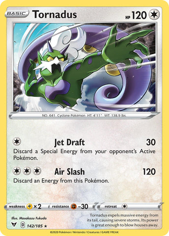 Tornadus (142) [Sword & Shield: Vivid Voltage] - Destination Retro