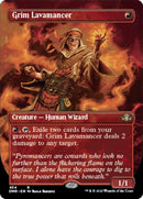 Grim Lavamancer (Borderless Alternate Art) [Dominaria Remastered] - Destination Retro