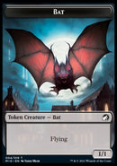 Bat Token [Innistrad: Midnight Hunt Tokens] - Destination Retro