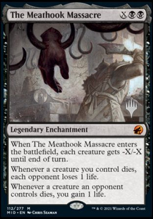The Meathook Massacre (Promo Pack) [Innistrad: Midnight Hunt Promos] - Destination Retro