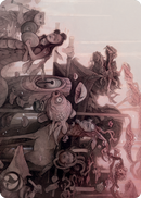 March of Burgeoning Life Art Card [Kamigawa: Neon Dynasty Art Series] - Destination Retro