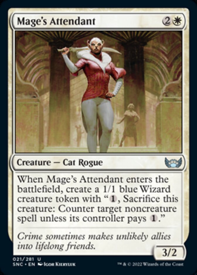 Mage's Attendant [Streets of New Capenna] - Destination Retro