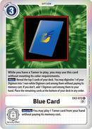 Blue Card [EX2-072] (Event Pack 4) [Digital Hazard Promos] - Destination Retro