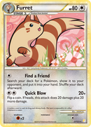 Furret (21/123) [HeartGold & SoulSilver: Base Set] - Destination Retro