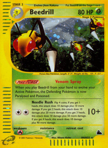 Beedrill (H4/H32) [Skyridge] - Destination Retro