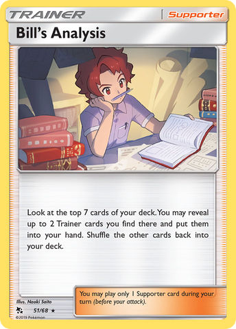 Bill's Analysis (51/68) [Sun & Moon: Hidden Fates] - Destination Retro