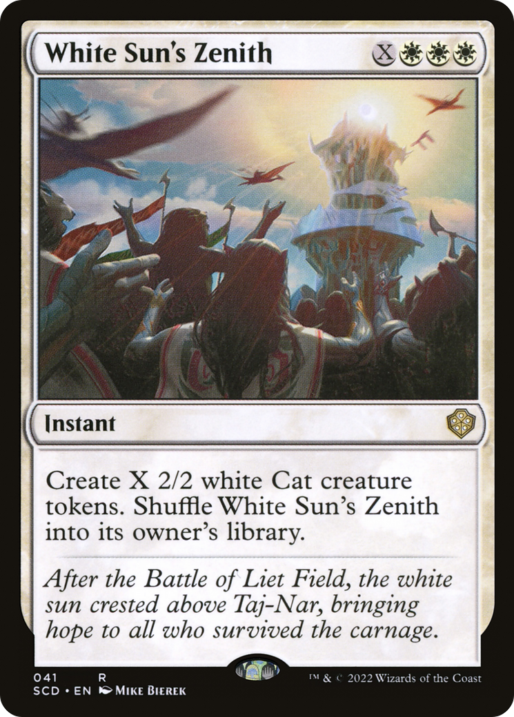 White Sun's Zenith [Starter Commander Decks] - Destination Retro