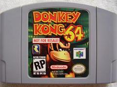 Donkey Kong 64 [Not for Resale Gray] - Nintendo 64 - Destination Retro