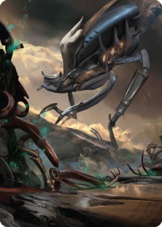 Swamp (2) Art Card [The Brothers' War Art Series] - Destination Retro
