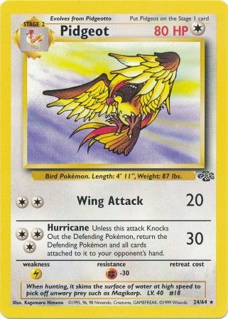 Pidgeot (24/64) [Jungle Unlimited] - Destination Retro