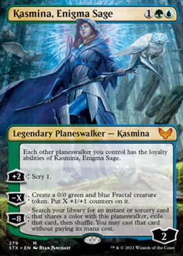 Kasmina, Enigma Sage (Extended) [Strixhaven: School of Mages] - Destination Retro