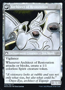 The Restoration of Eiganjo // Architect of Restoration [Kamigawa: Neon Dynasty Prerelease Promos] - Destination Retro