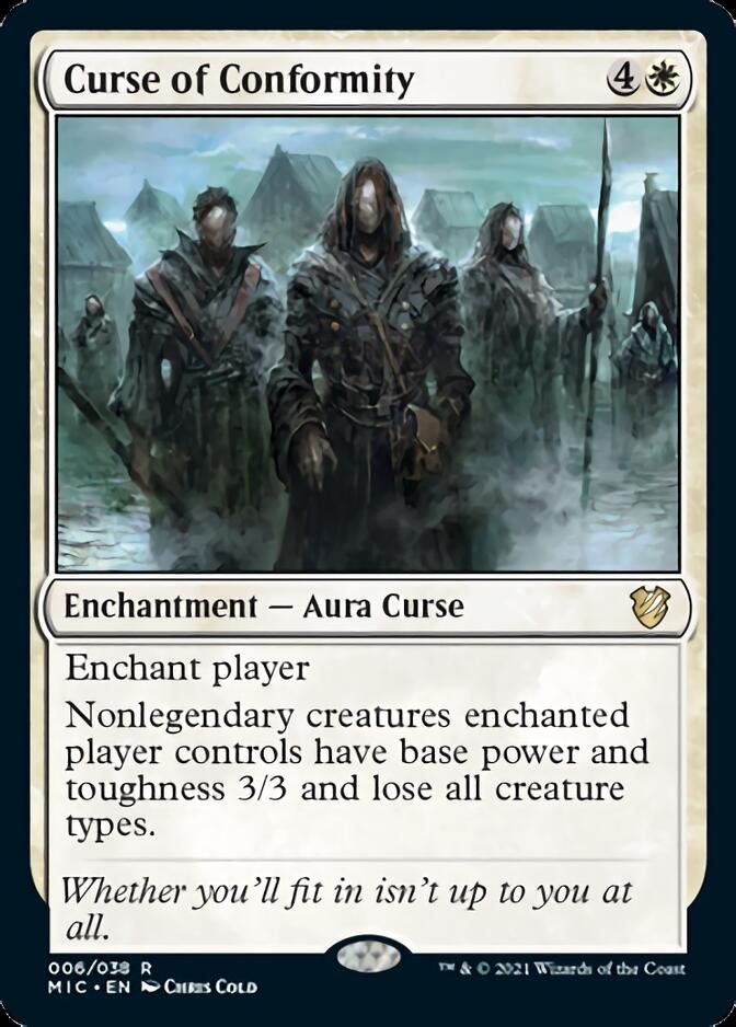 Curse of Conformity [Innistrad: Midnight Hunt Commander] - Destination Retro