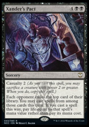 Xander's Pact (Promo Pack) [Streets of New Capenna Commander Promos] - Destination Retro