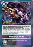 Immortal Ruler [BT10-104] [Xros Encounter Pre-Release Cards] - Destination Retro