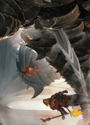 Mass Production Art Card (Gold-Stamped Planeswalker Symbol) [The Brothers' War Art Series] - Destination Retro