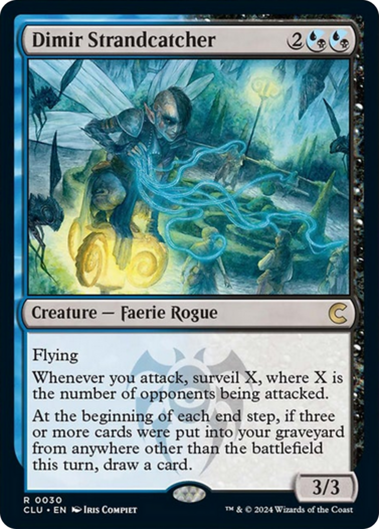 Dimir Strandcatcher [Ravnica: Clue Edition] - Destination Retro