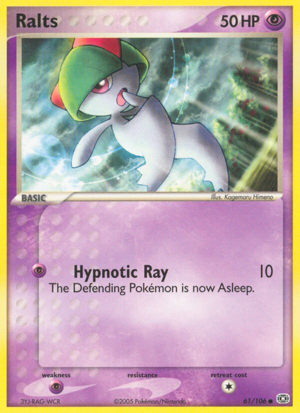 Ralts (61/106) [EX: Emerald] - Destination Retro
