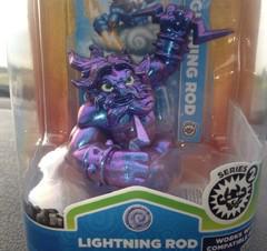 Lightning Rod - Giants, Purple, Metallic - Skylanders - Destination Retro