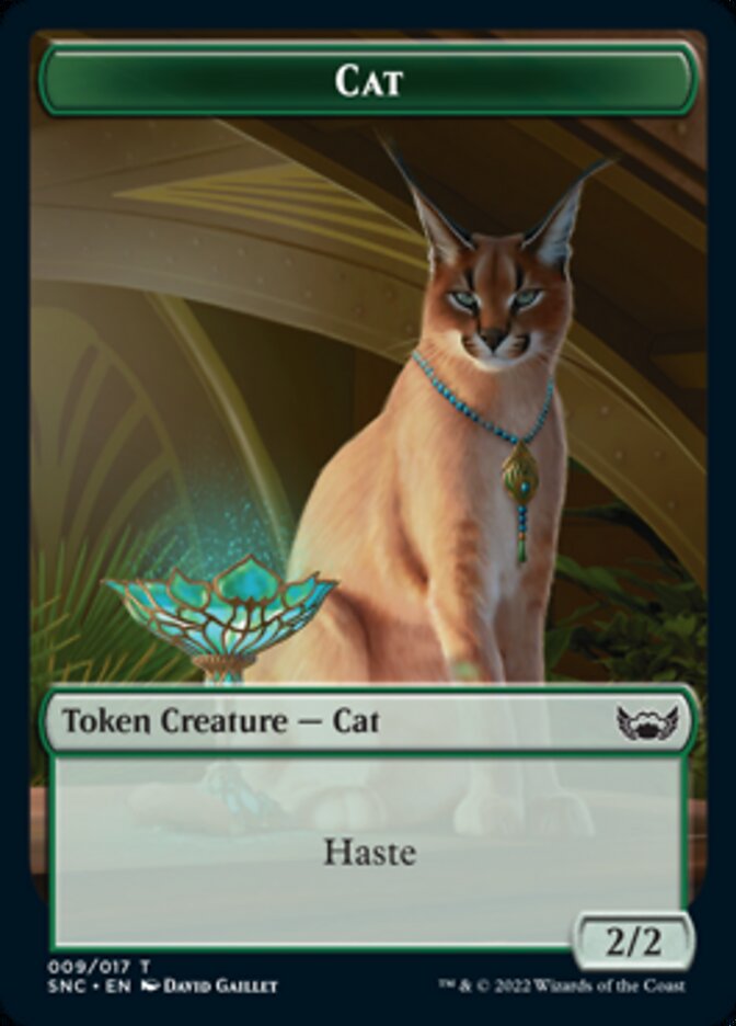 Cat // Citizen Double-sided Token [Streets of New Capenna Tokens] - Destination Retro