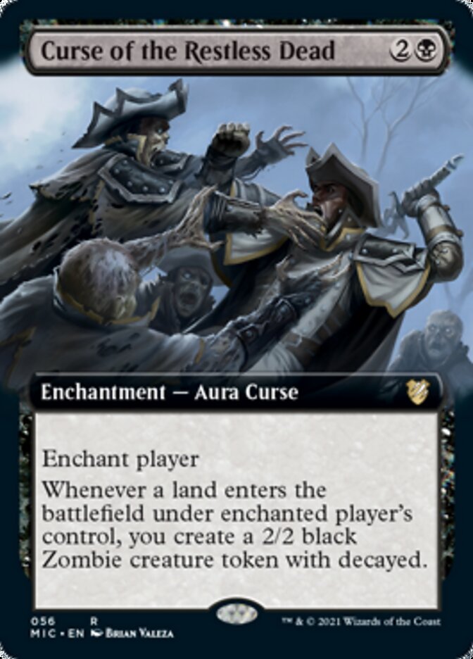 Curse of the Restless Dead (Extended) [Innistrad: Midnight Hunt Commander] - Destination Retro