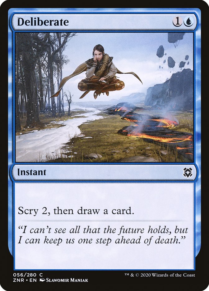 Deliberate [Zendikar Rising] - Destination Retro