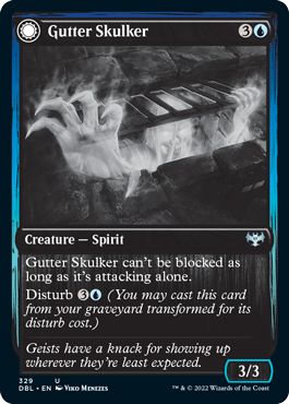 Gutter Skulker // Gutter Shortcut [Innistrad: Double Feature] - Destination Retro
