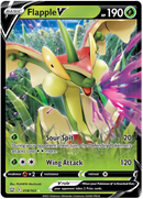 Flapple V (018/163) [Sword & Shield: Battle Styles] - Destination Retro