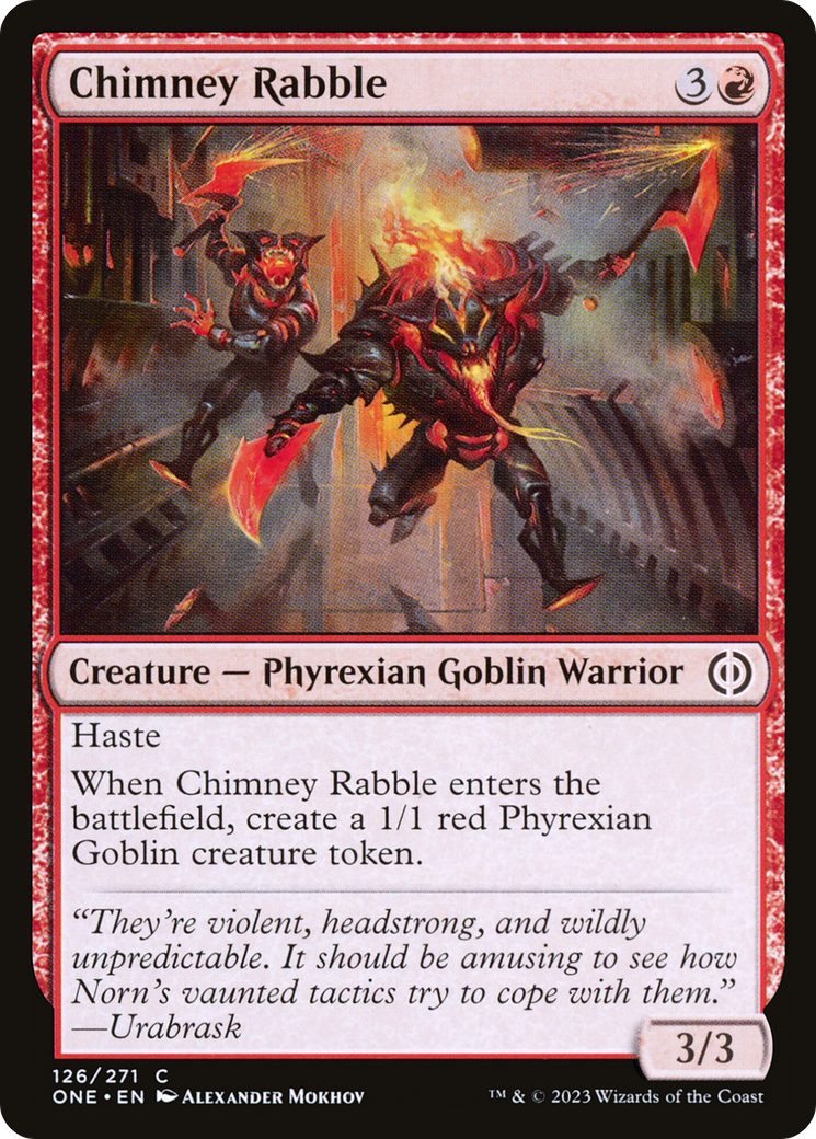 Chimney Rabble [Phyrexia: All Will Be One] - Destination Retro