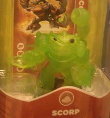 Scorp - Swap Force, Green - Skylanders - Destination Retro