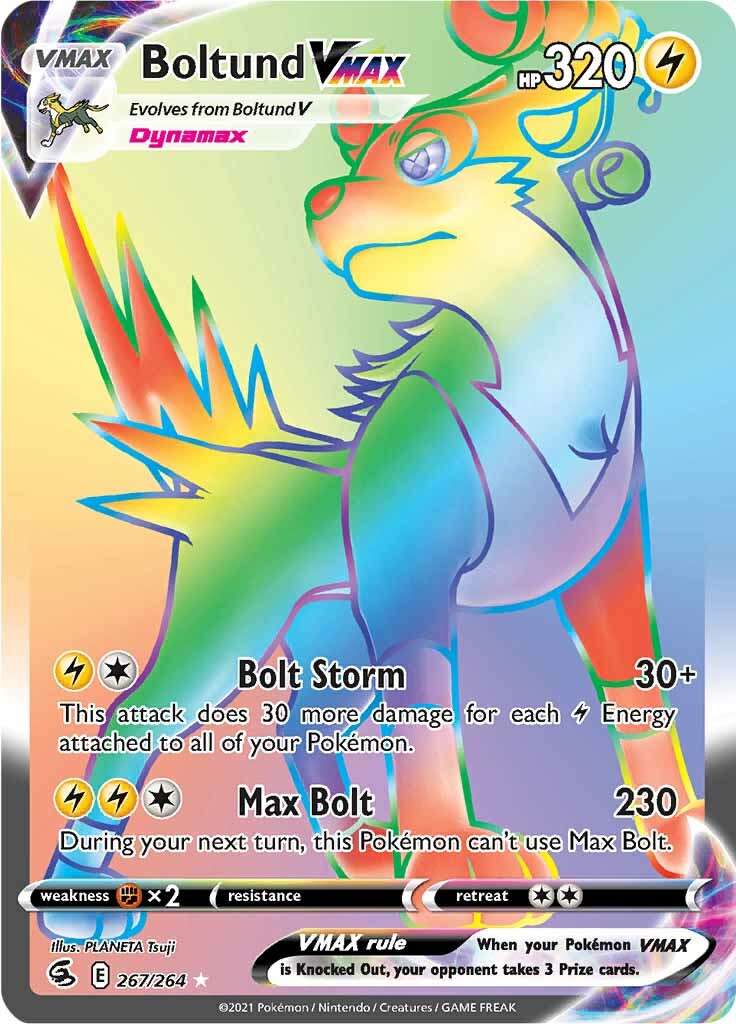 Boltund VMAX (267/264) [Sword & Shield: Fusion Strike] - Destination Retro