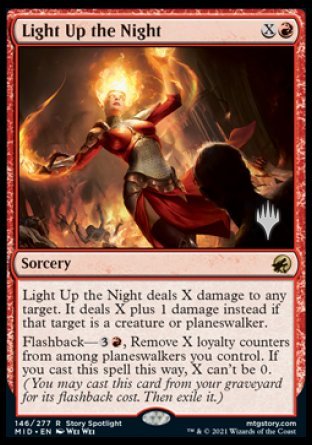 Light Up the Night (Promo Pack) [Innistrad: Midnight Hunt Promos] - Destination Retro