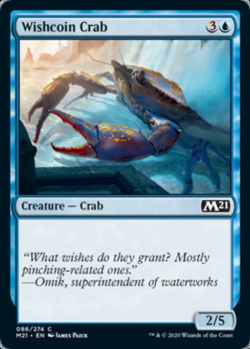 Wishcoin Crab [Core Set 2021] - Destination Retro