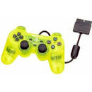 Lemon Yellow Dual Shock Controller - Playstation 2 - Destination Retro
