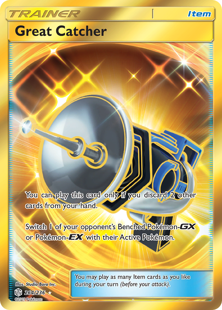 Great Catcher (264/236) [Sun & Moon: Cosmic Eclipse] - Destination Retro